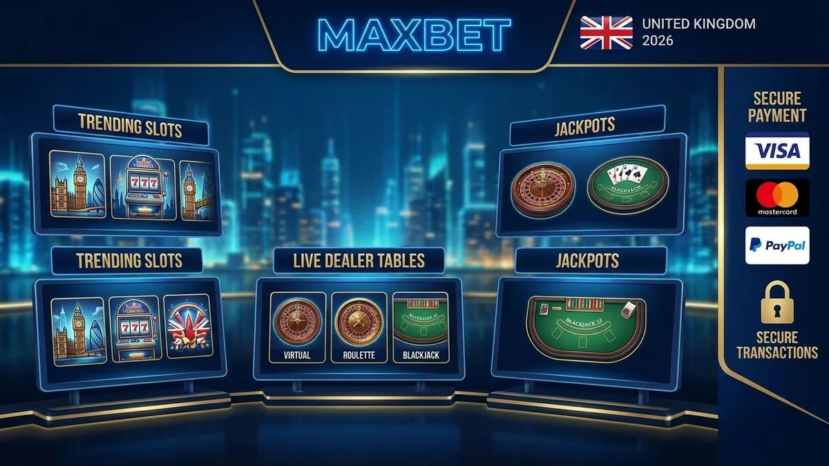 Maxbet online casino lobby